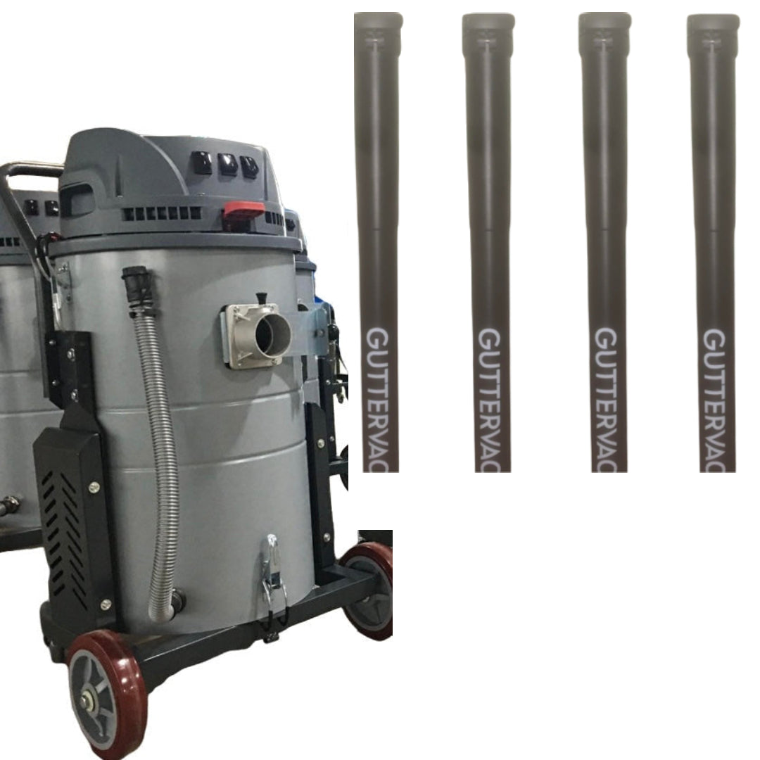 3600w Gutter Vac & Poles